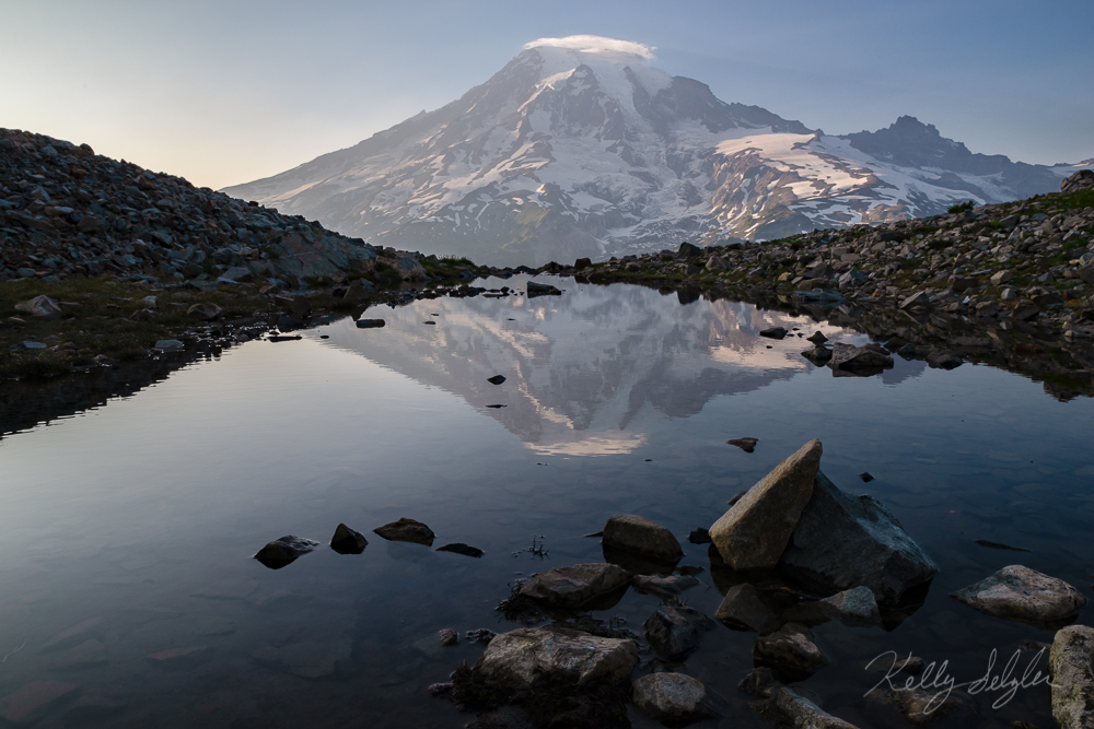 A perfect spot to view Mt. Rainier at its finest.