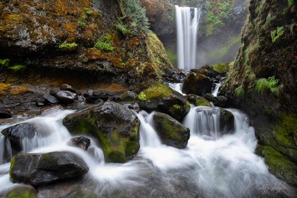 Composing this strictly vertically, I decided to get out of my box and photograph Falls Creek Falls horizontally. I am so happy...