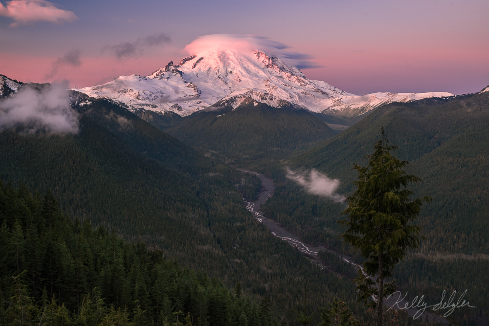 Rainier at Sunrise