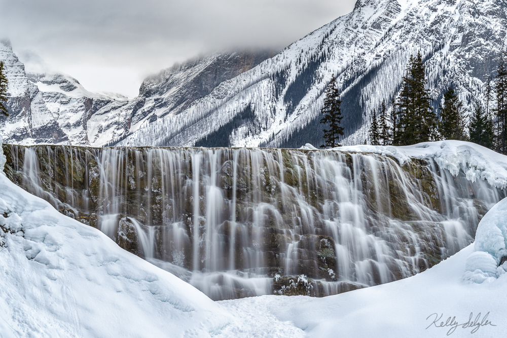 A little different perspective of Wapta Falls.&nbsp;